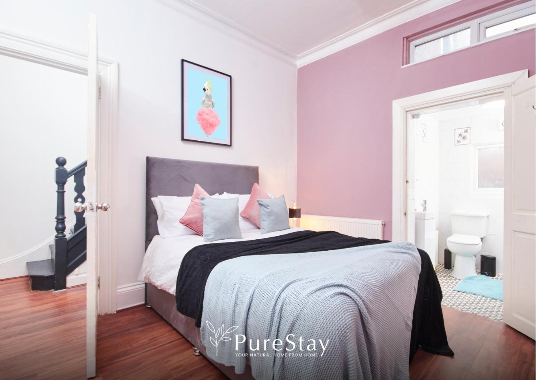 5 Bed House In Leamington Spa Perfect For Contractors With 7 Beds By Purestay - 14 Night Min! 外观 照片